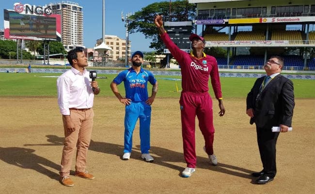 INDvsWI LIVE : वेस्टइंडीज का टॉस जीतकर गेंदबाजी का फैसला, IND 189-3 (38.0)