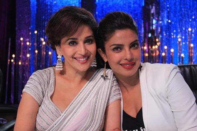 एक साथ मिलकर हसायेंगी माधुरी और प्रियंका