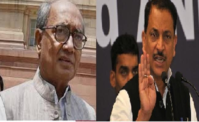 रुडी बोले, लालू के दबाव में थे नीतीश, दिग्विजय ने कहा- जनता सिखाएगी सबक