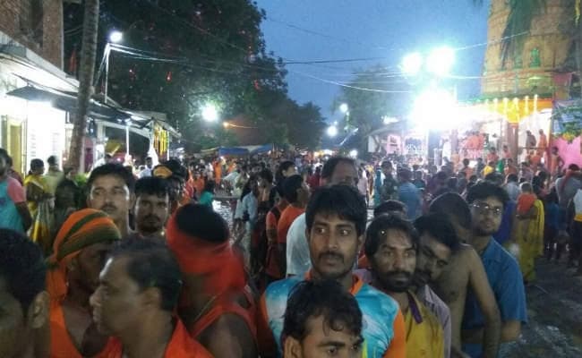 खूंटी के अमेरश्वर धाम में भी भोले भक्तों की लंबी कतार, सुरक्षा के पुख्ता इंतजाम