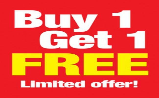 जीएसटी आने के बाद मार्केट से गायब हो गया buy one get one free आॅफर