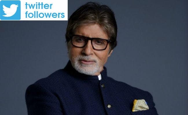 अमिताभ बच्चन के ट्विटर फॉलोवर्स की संख्या हुई 2.9 करोड के पार
