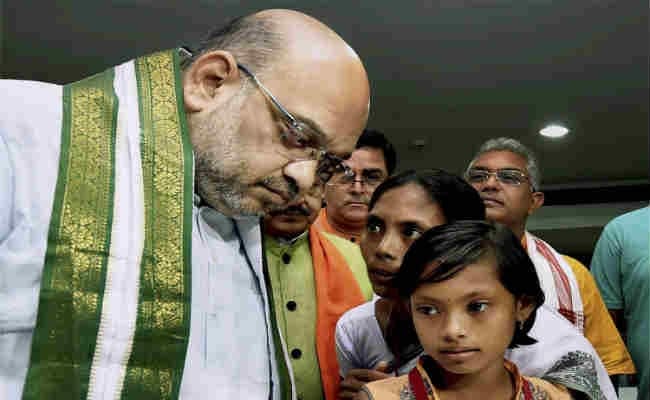 शाह का राहुल पर तंज, बोले, यहां कोई नहीं सुनता तो अमेरिका में दे रहे लेक्चर