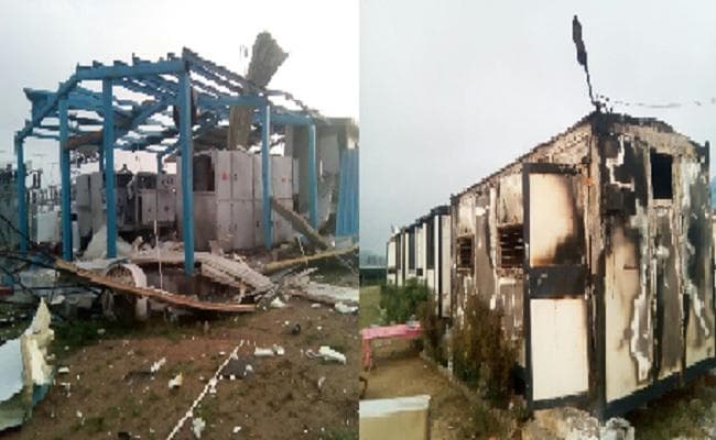 बिहार के गया में माओवादियों ने सोलर प्लांट को डायनामाइट लगाकर उड़ाया, देखें...VIDEO