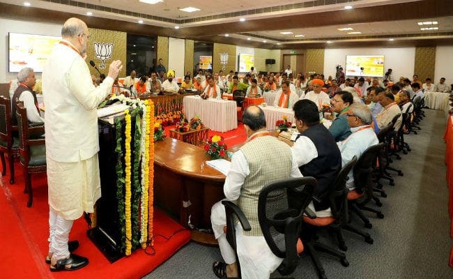 भाजपा राष्ट्रीय कार्यकारिणी: पीएम आज पार्टी का एजेंडा करेंगे तय, अमित शाह ने की पार्टी के प्रदर्शन की समीक्षा