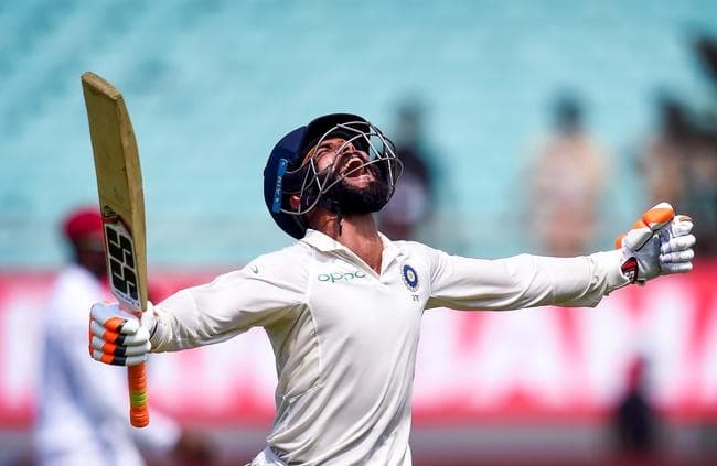 INDvsWI 1st Test : जडेजा ने पहला अंतरराष्ट्रीय शतक बनाने के बाद कहा- विशेष है यह