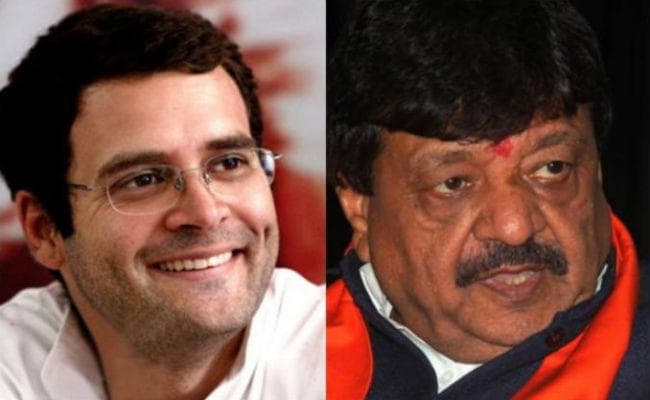 BJP महासचिव कैलाश विजयवर्गीय ने Congress अध्यक्ष की तुलना रावण से की