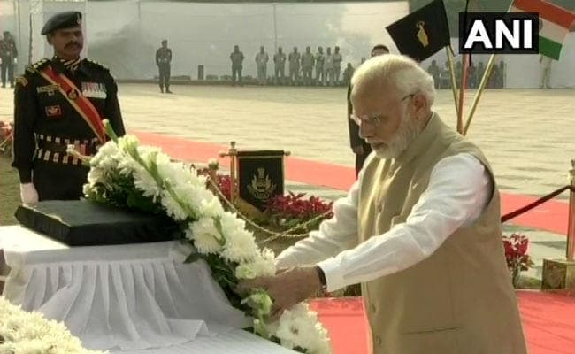 पीएम मोदी ने किया पुलिस स्मारक का उद्घाटन, भावुक होकर किया शहीदों को याद