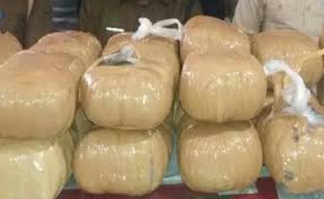 मेमारी में 22 लाख रुपये का गांजा बरामद, चालक गिरफ्तार