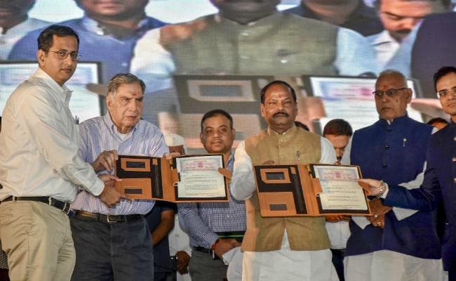 रांची में टाटा कैंसर अस्पताल का हुआ शिलान्यास, देखें तसवीरें