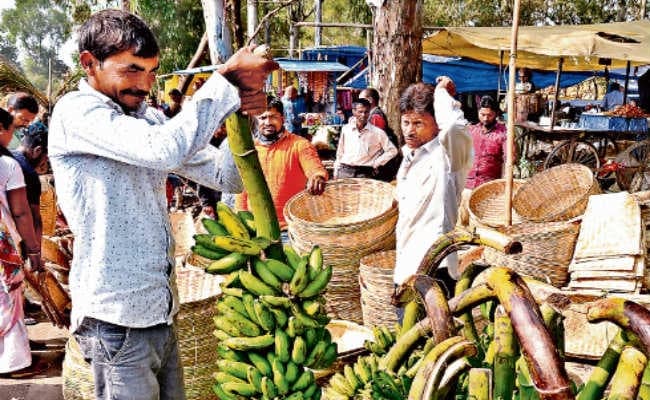 छठ महापर्व को लेकर सूप-दउरे का बाजार गुलजार, चौक-चौराहे पर सजी दुकानें