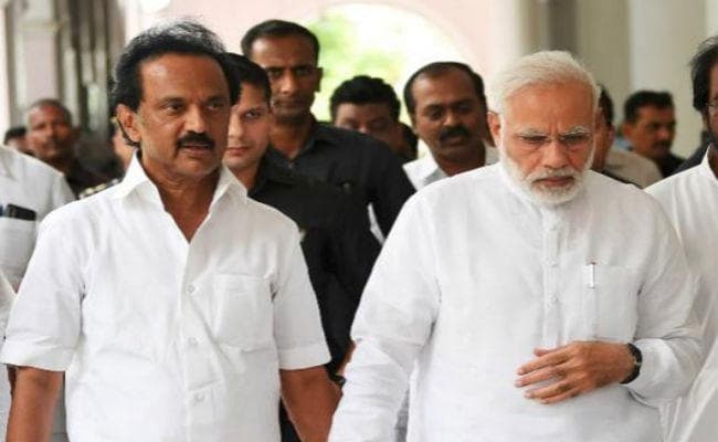 PM Modi को डीएमके प्रमुख स्टालिन ने कहा ''अनिवासी प्रधानमंत्री''