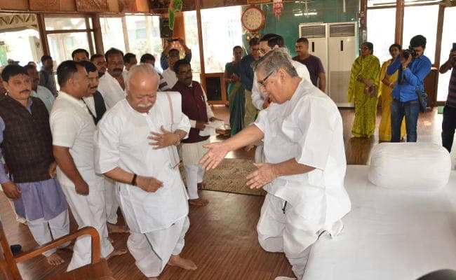 आरएसएस प्रमुख मोहन भागवत ने देश में जल संचयन की अपील की