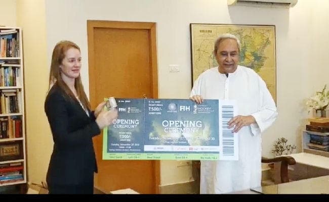 सीएम नवीन पटनायक ने हॉकी विश्व कप उद्घाटन समारोह के लिये 500 रुपये का टिकट खरीदा