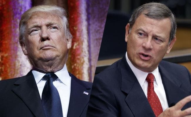 US : चीफ जस्टिस से उलझे राष्ट्रपति ट्रंप