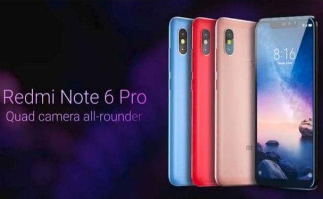 Redmi Note 6 Pro : Xiaomi ने लॉन्च किया चार कैमरेवाला स्मार्टफोन, कीमत सिर्फ 13,999 रुपये