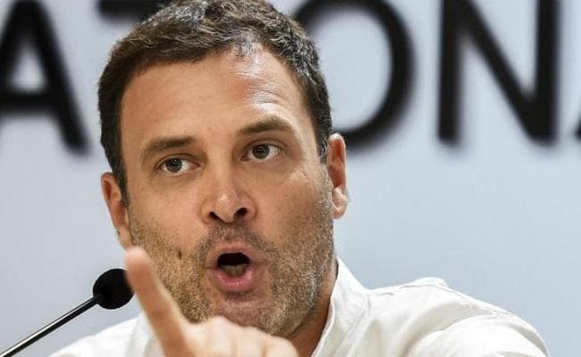 संविधान ‘मिटाने का षड्यंत्र करने'' वालों को कभी सफल नहीं होने देंगे : राहुल