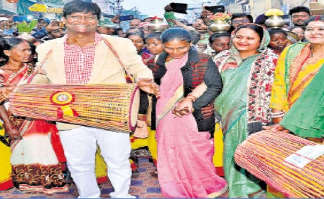 सम्मान समारोह के बहाने ढुलू महतो का शक्ति प्रदर्शन