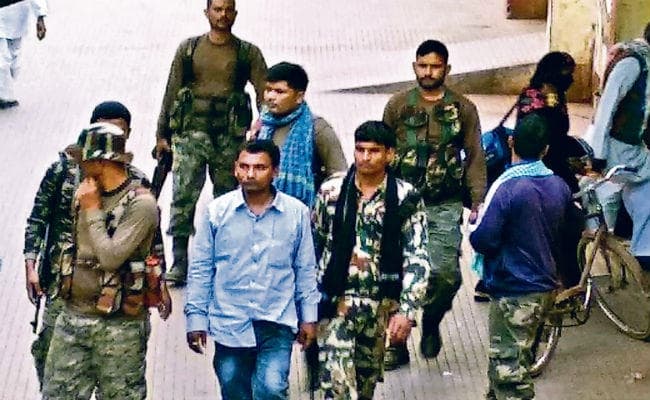 बिहार पुलिस की छापेमारी हार्डकोर नक्सली गिरफ्तार