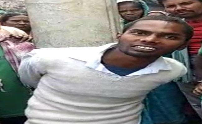 पिता ने दुधमुंही बच्ची की गला दबा कर की हत्या, लोगों ने जम कर पीटा