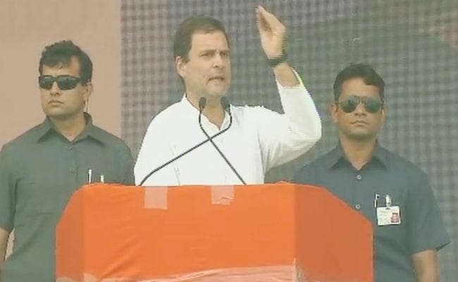 राहुल का तंज - मोदी, केसीआर और ओवैसी ''एक ही थैली के चट्टे-बट्टे''
