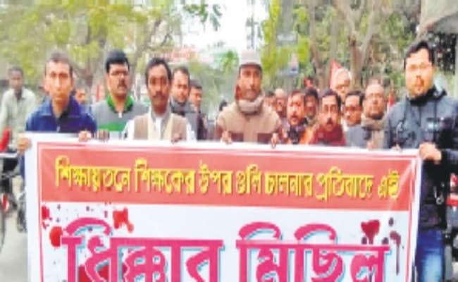 स्कूल में गोलीबारी, आरोपी को पुलिस ने किया गिरफ्तार