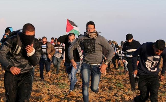 इस्राइल की गोलीबारी में तीन फिलीस्तीनी मारे गये