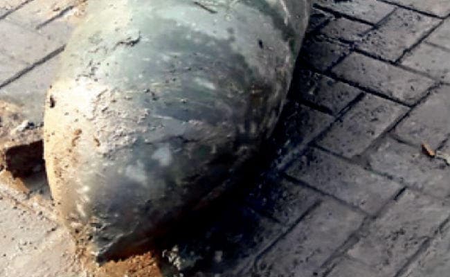 कोलकाता : पोर्ट के पास दूसरे विश्वयुद्ध के समय का बम मिला