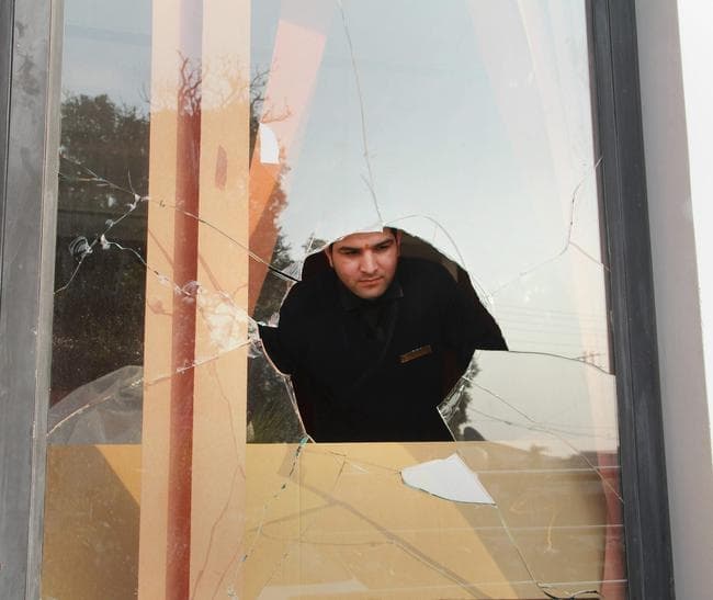 IN PICS: करनी सेना ने ''पद्मावत'' रिलीज होने के एक दिन पहले खूब काटा बवाल