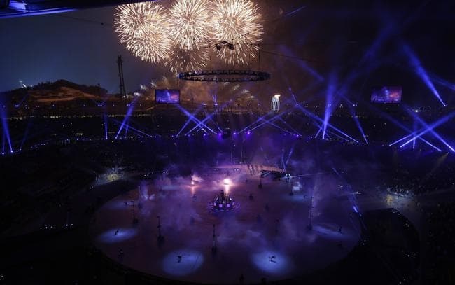 2018 Winter Olympics का हुआ आगाज, देखें कुछ खास तसवीरें