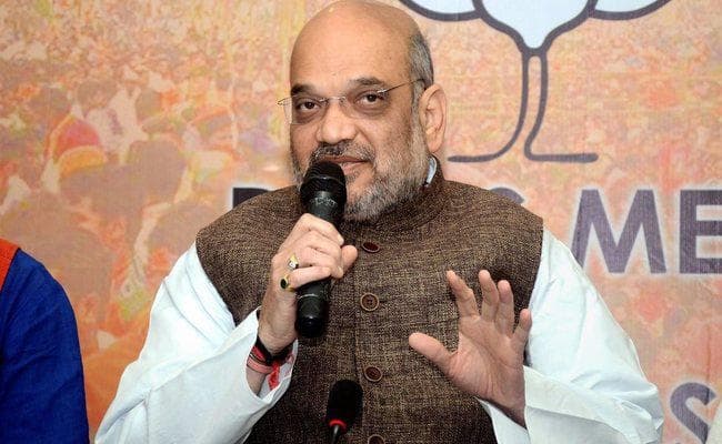 अमित शाह का करारा प्रहार, बोले-कांग्रेस त्रिपुरा में ''वोटकटवा'' पार्टी