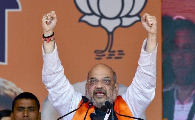 जींद में अमित शाह ने की ''युवा हुंकार रैली'', कहा : खट्टर ने हरियाणा में दी भ्रष्टाचार मुक्त सरकार