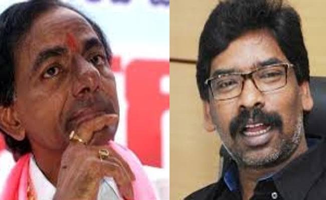 कांग्रेस से झामुमो का हो रहा मोहभंग! मोदी को हराने के लिए केसीआर का साथ देंगे हेमंत सोरेन