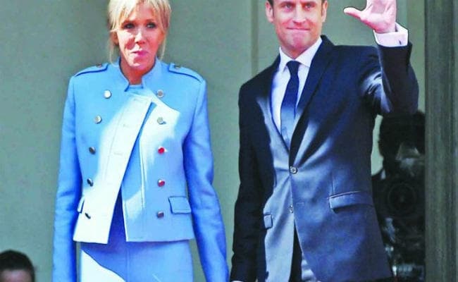 दिलचस्प है फ्रेंच प्रेसिडेंट मैक्रों की लव स्टोरी, फिल्म मेरा नाम जोकर की तरह यूं टीचर पर आया दिल