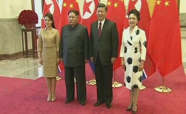 बीजिंग में हुई जिनपिंग और किम जोंग उन की मीटिंग