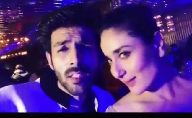 करीना संग फ्लर्ट करते दिखे कार्तिक आर्यन, यूजर्स ने साधा निशाना