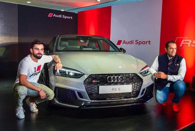 AUDI RS5 के लॉन्च में पहुंचे क्रिकेटर विराट कोहली, देखें कुछ खास तस्वीरें AUDI RS5 के लॉन्च में पहुंचे क्रिकेटर विराट कोहली, देखें कुछ खास तस्वीरें