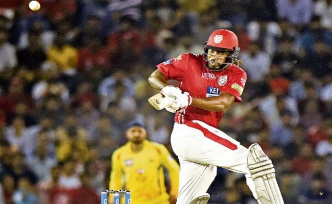 IPL 2018 : गेल की पारी चेन्नई पर पड़ी भारी, पंजाब जीता, धौनी ने 44 गेंदों पर 79 रन ठोका