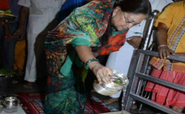 राजस्थान की सीएम वसुंधरा राजे आज बाबा बैद्यनाथ मंदिर में करेंगी पूजा-अर्चना, जाएंगी हजारीबाग भी