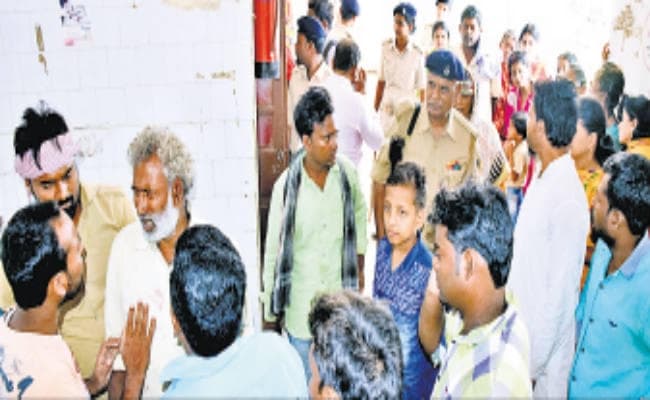 बच्चे की मौत पर सदर अस्पताल में हंगामा