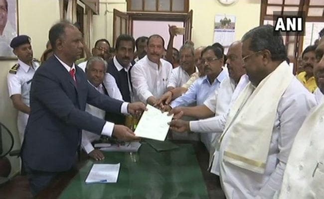 विधानसभा अध्यक्ष के लिए के. आर रमेश ने किया नामांकन
