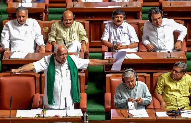 कुमारास्वामी व देवगौड़ा पर बरसे येदियुरप्पा, बोले-कृषि ऋण माफ करें, अन्यथा 28 मई को राज्यव्यापी आंदोलन