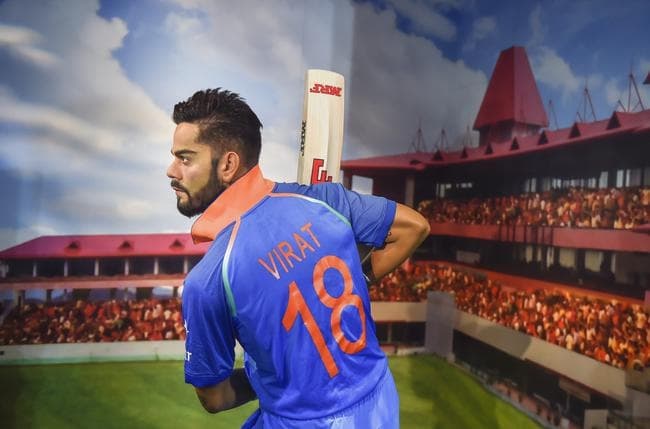 IN PICS: कुछ ऐसा है विराट कोहली का वैक्स स्टैच्यू, मैडम तुसाद म्यूजियम में आये नजर