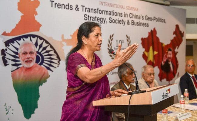 सीतारमण की दो टूक, चीन-पाक गलियारे पर भारत के रुख की समीक्षा नहीं, परिणामों को लेकर सतर्क