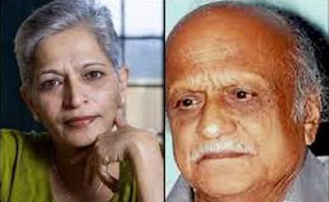 एक ही देसी कट्टे से हुई गौरी लंकेश व कलबुर्गी की हत्या, फॉरेंसिक रिपोर्ट में हुआ खुलासा