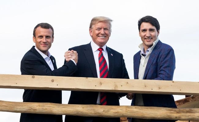 अमेरिका के राष्ट्रपति डोनाल्ड ट्रंप ऐसे साबित कर रहे हैं जी7 के नेताओं से अच्छे संबंध