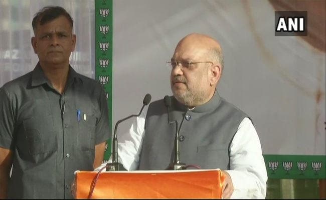जम्मू में बोले शाह, सरकार कैसे चलती, महबूबा सरकार में हिंसा बढ़ी और विकास रूक गया