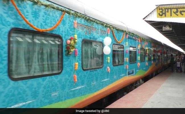 10 मिनट पहले आयी, पर खाली गयी अगरतल्ला एक्सप्रेस