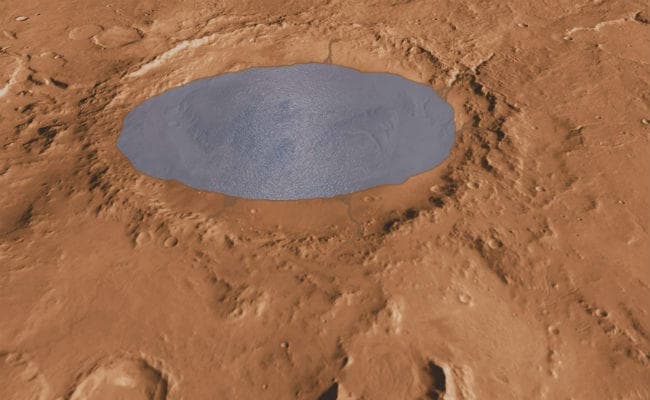 मंगल पर पहली बार विशाल भूमिगत झील का पता चला, जीवन की बढ़ गयी संभावना