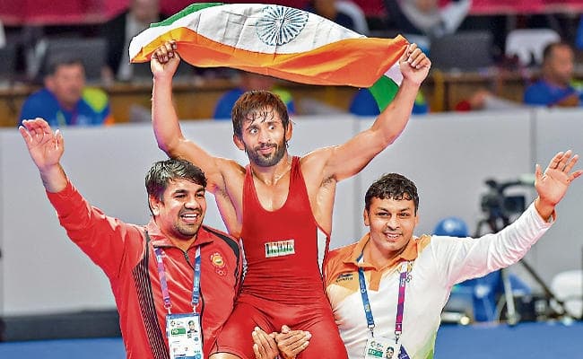#AsianGames बजरंग पूनिया को स्मार्टफोन ने दिलाया गोल्ड मेडल